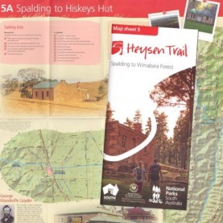 Heysen Trail Map Sheet 5, Spalding to Wirrabara Forest