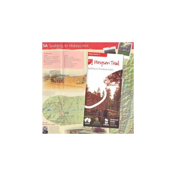 Heysen Trail Map Sheet 5, Spalding to Wirrabara Forest
