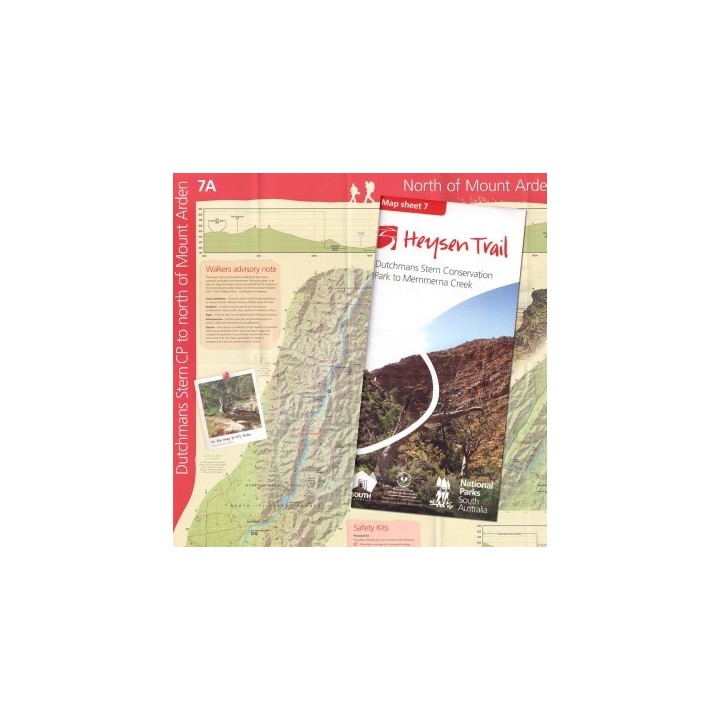 Heysen Trail Map Sheet 7, Dutchmans Stern Conservation Park to Mernmerna Creek