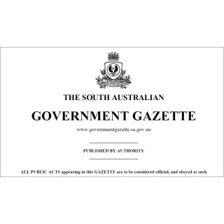 Government Gazette Email Subscription