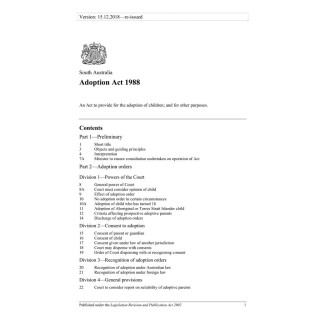 Adoption Act 1988