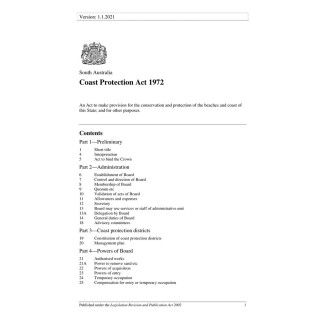 Coast Protection Act 1972