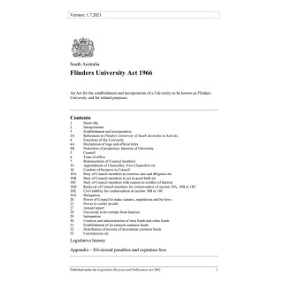 Flinders University Act 1966