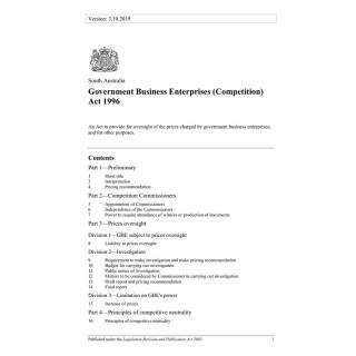 Government Business Enterprises (Competition) Act 1996