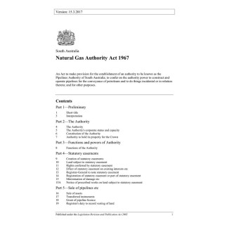 Natural Gas Authority Act 1967